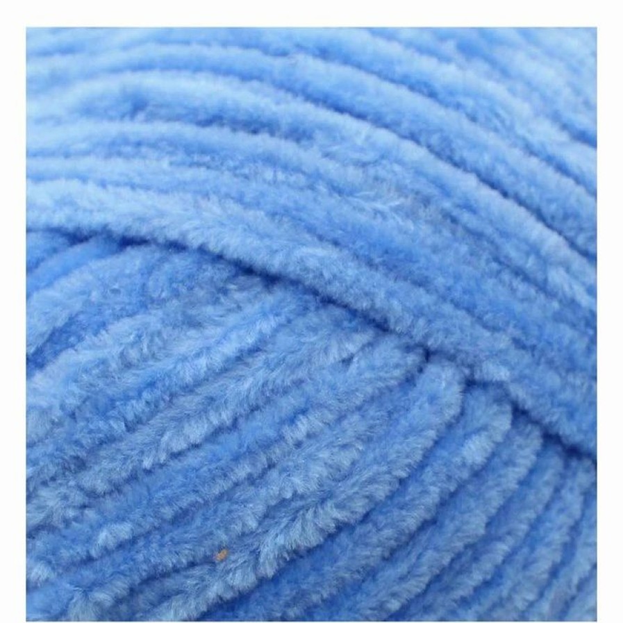 Chunky Yarn * | Best Pirce James C Brett Cobalt Blue Flutterby Chunky Yarn 100 G