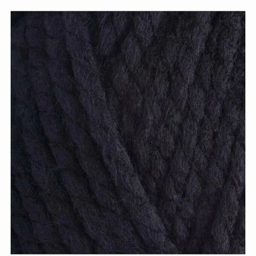 Acrylic Yarn * | Budget Hayfield Black Bonus Super Chunky Yarn 100G (965)