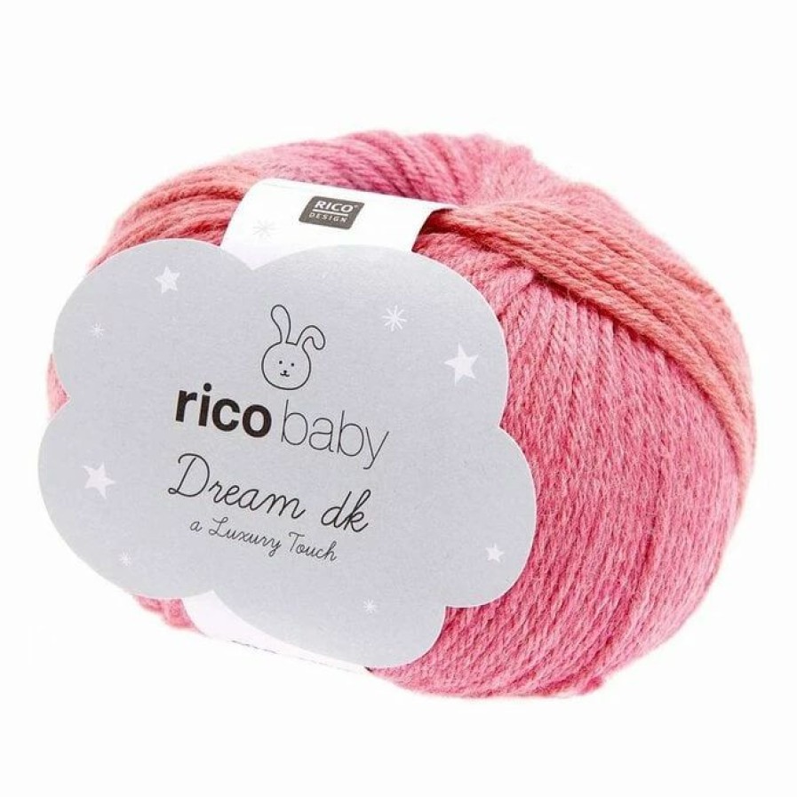 Acrylic Yarn * | Hot Sale Rico Design Rico Berries Baby Dream Dk Yarn 50G