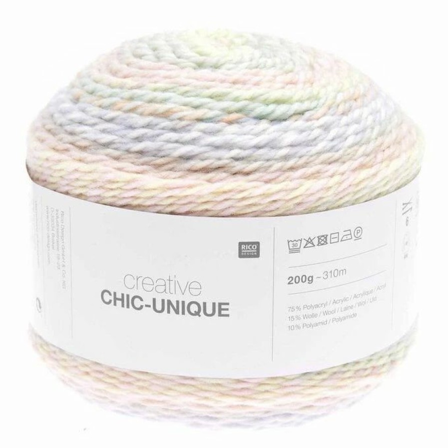 Acrylic Yarn * | Coupon Rico Design Rico Creative Spring Chic-Unique Yarn 200G