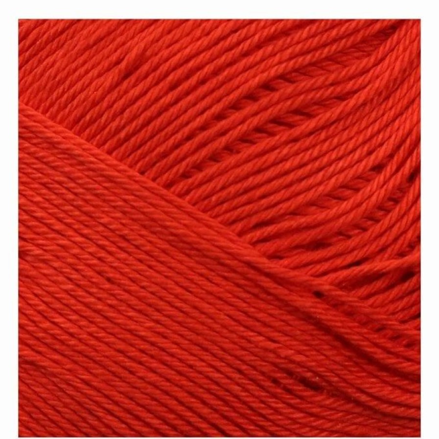 Cotton Yarn * | Top 10 Patons Tomato 100% Cotton 4 Ply 100G