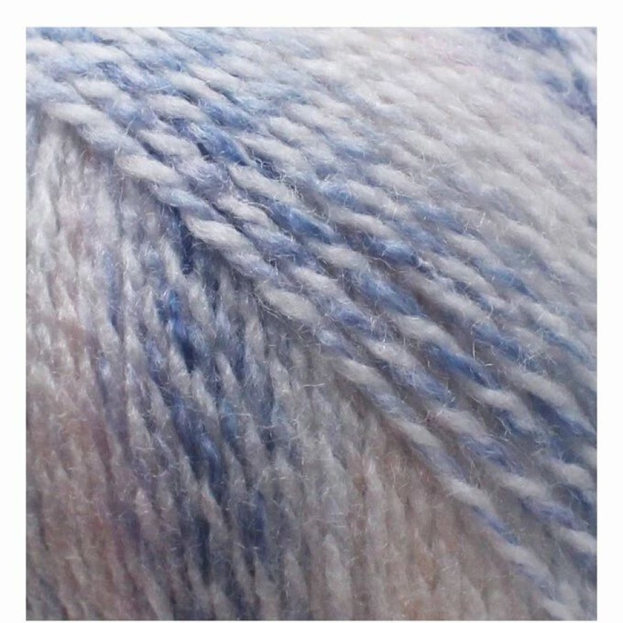 Acrylic Yarn * | Best Pirce James C Brett Blue Pink Mix Baby Marble Dk Yarn 100G