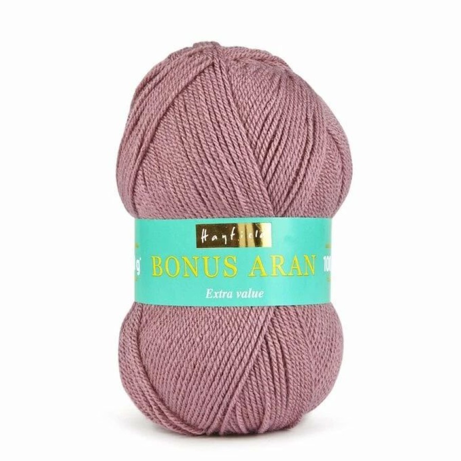 Acrylic Yarn * | Discount Sirdar Hayfield Mauve Bonus Aran 100G