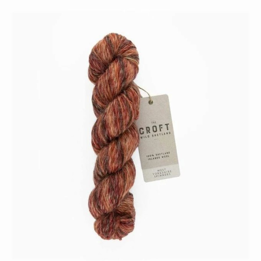 Wool * | Best Reviews Of West Yorkshire Spinners The Croft Fired Earth Wild Shetland 100G