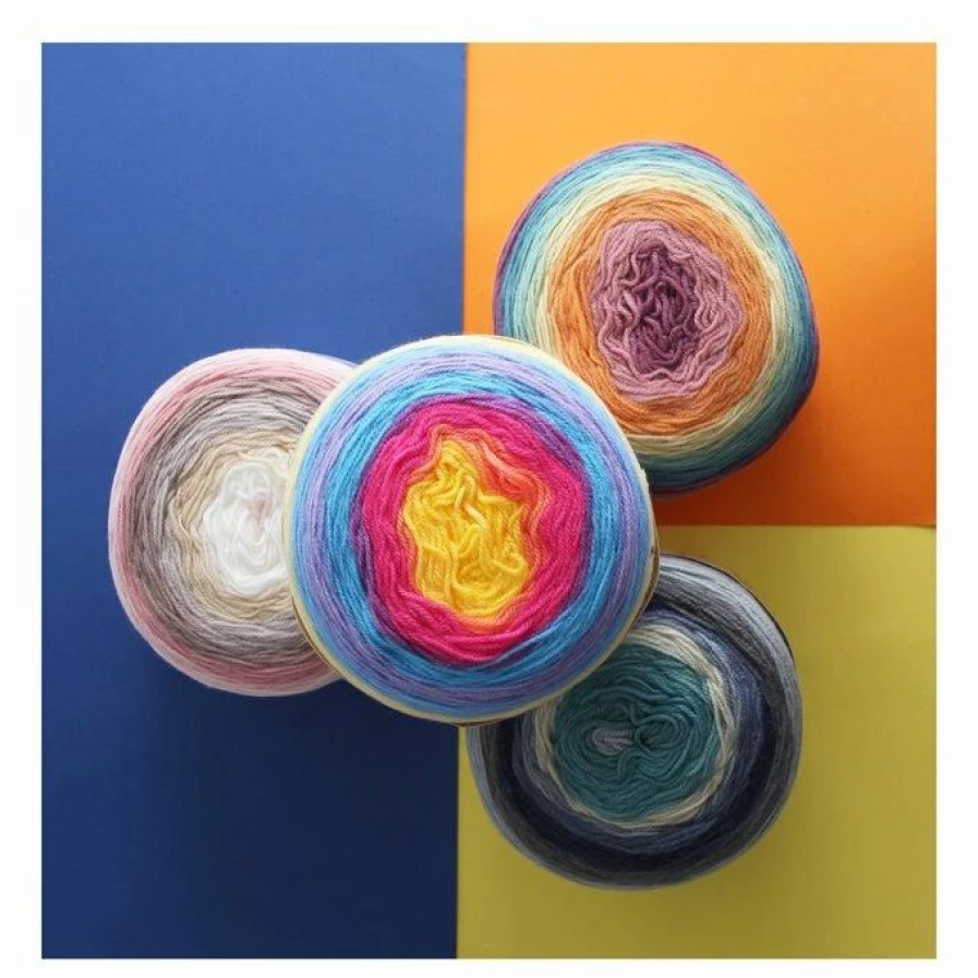 Acrylic Yarn * | New Lion Brand Giant Mandala Bonus Bundle 300G