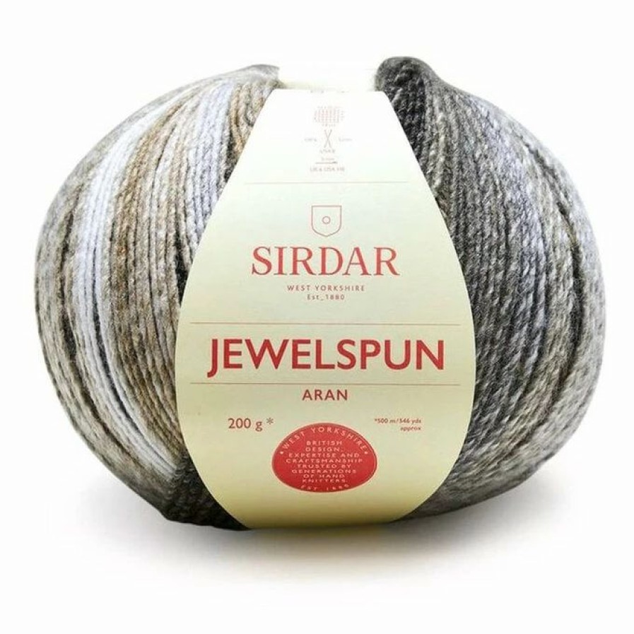 Acrylic Yarn * | Buy Sirdar Golden Crystal Quartz Jewelspun Yarn 200G