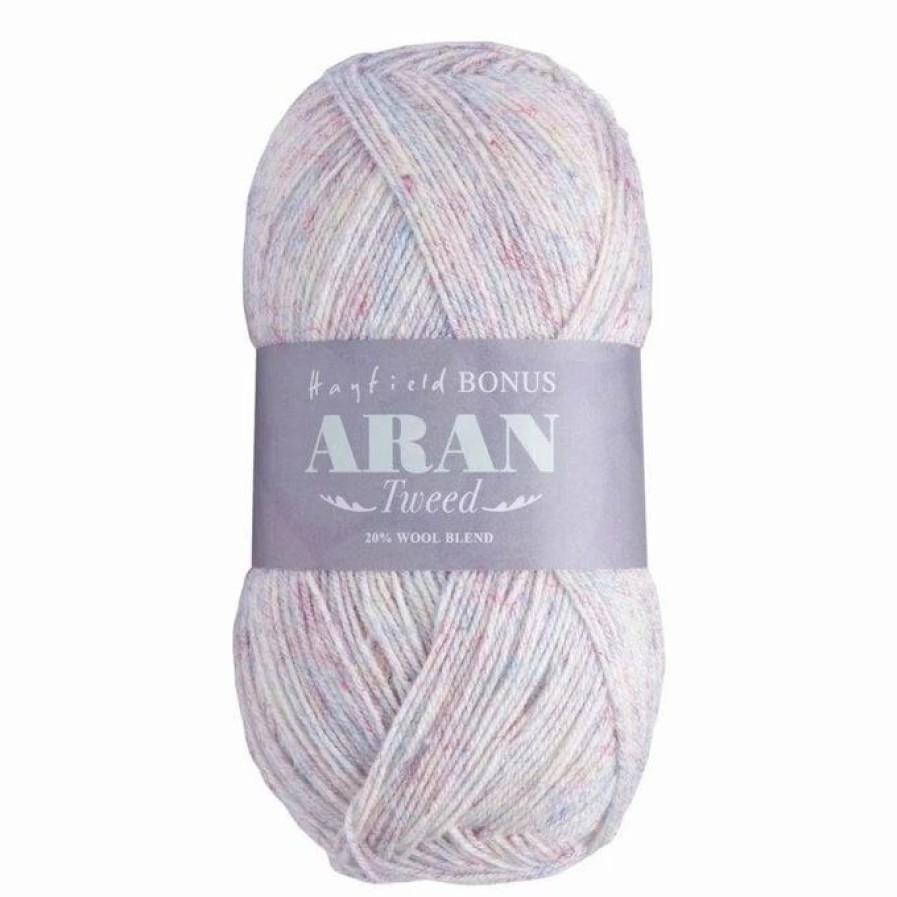 Acrylic Yarn * | Best Deal Hayfield Honey Bonus Aran Tweed 400G