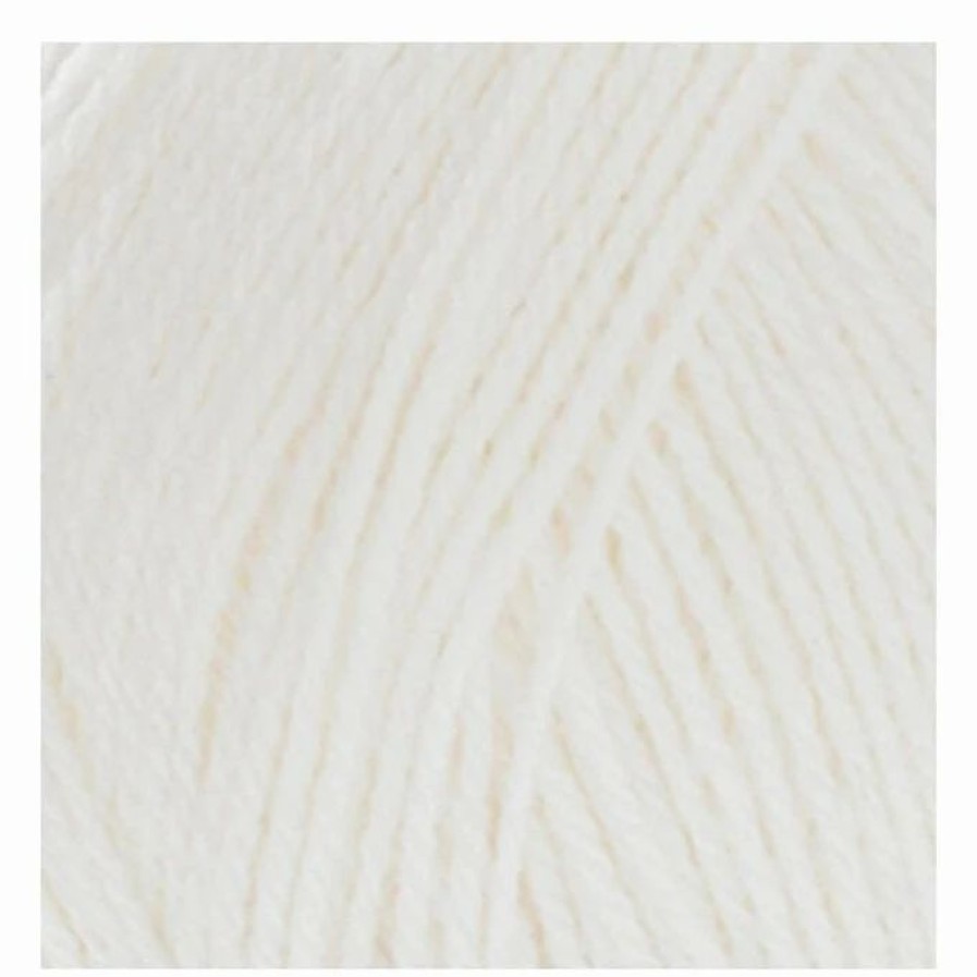 Acrylic Yarn * | Coupon Hayfield White Bonus Aran Yarn 400G (807)