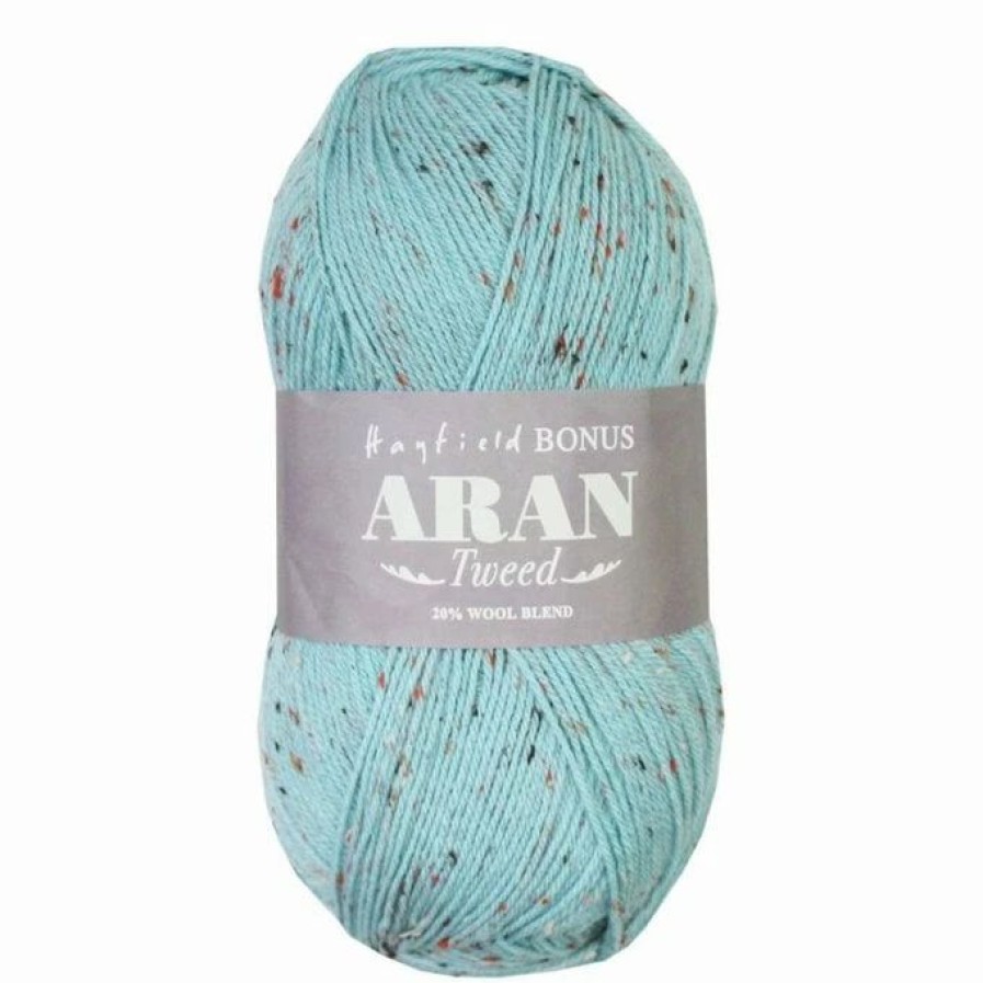 Acrylic Yarn * | Wholesale Hayfield Seaspray Bonus Aran Tweed 400G