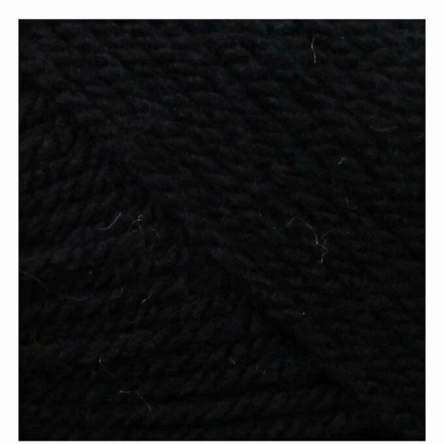 Acrylic Yarn * | Outlet Knitcraft Black Everyday Dk Yarn 50G