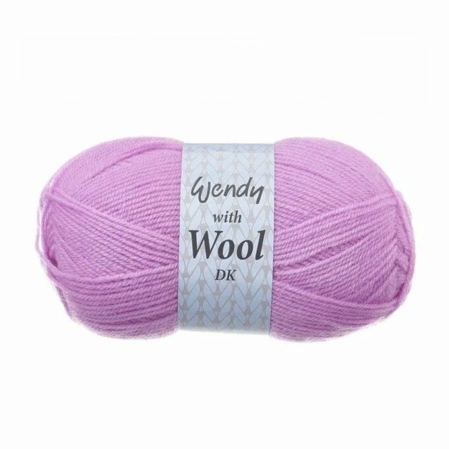 Acrylic Yarn * | Cheapest Wendy With Wool Foxglove Dk 100G