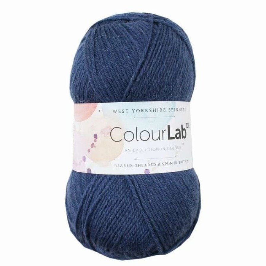 Wool * | Brand New West Yorkshire Spinners True Blue Colourlab Dk Yarn 100G