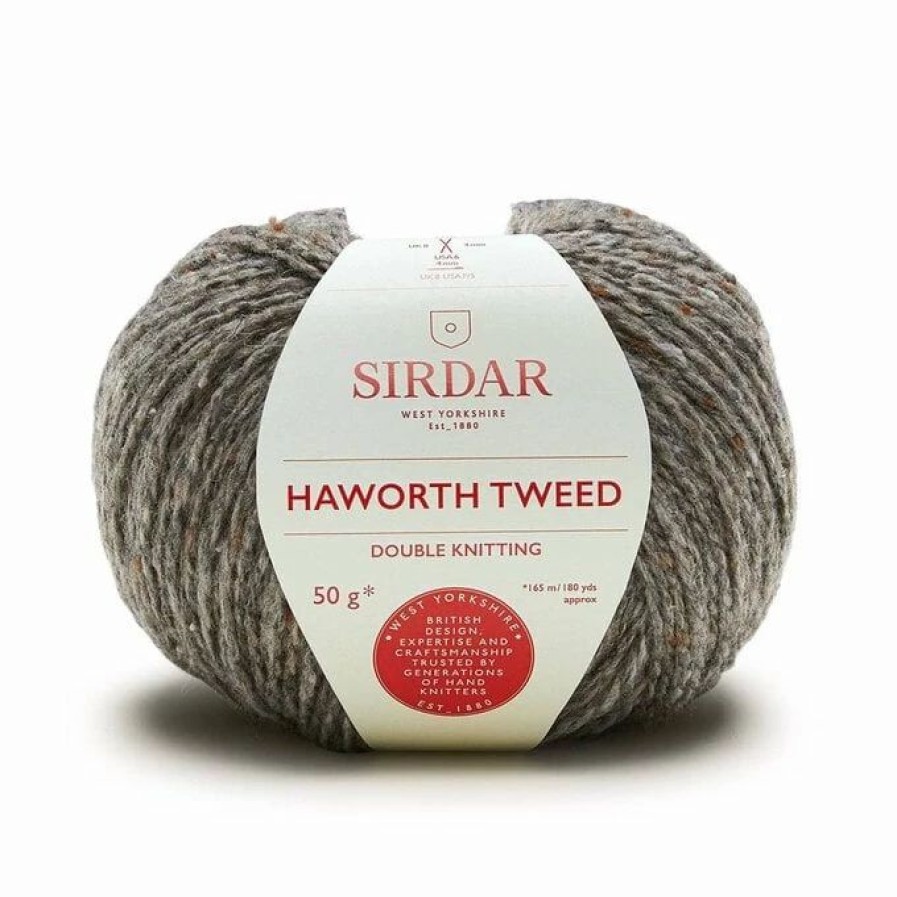 Wool * | Cheap Sirdar Millstone Grey Haworth Tweed Dk 50G