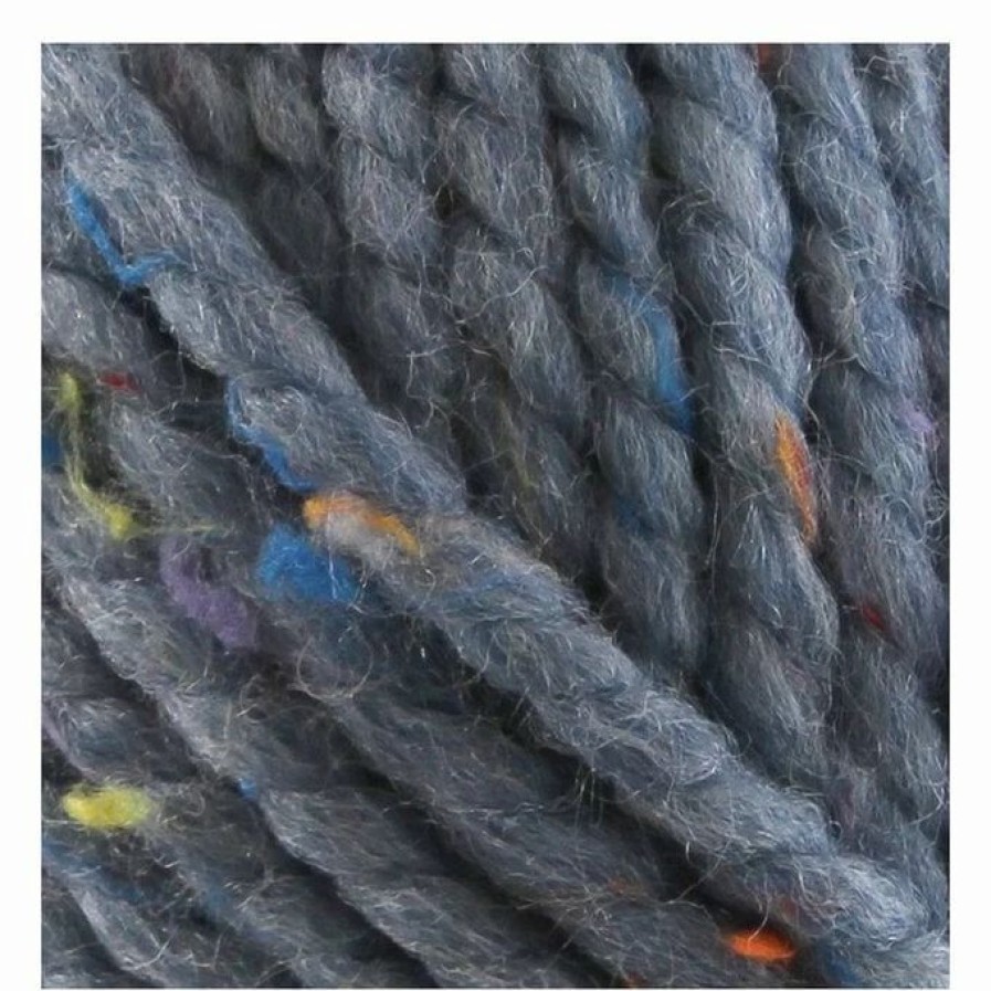 Acrylic Yarn * | Buy James C Brett Denim Mix Rustic Mega Chunky Yarn 100G