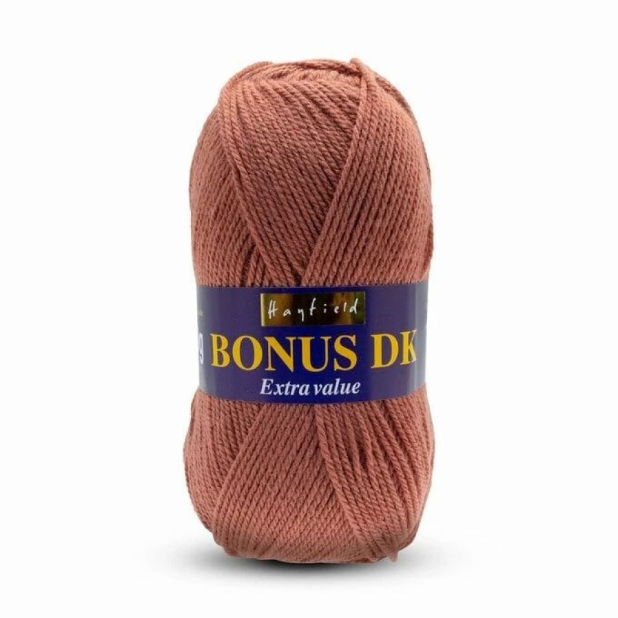 Acrylic Yarn * | Cheapest Hayfield Rustic Pink Bonus Dk Yarn 100G (635)