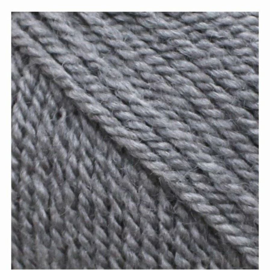 Acrylic Yarn * | Buy Knitcraft Grey Everyday Dk Yarn 50G