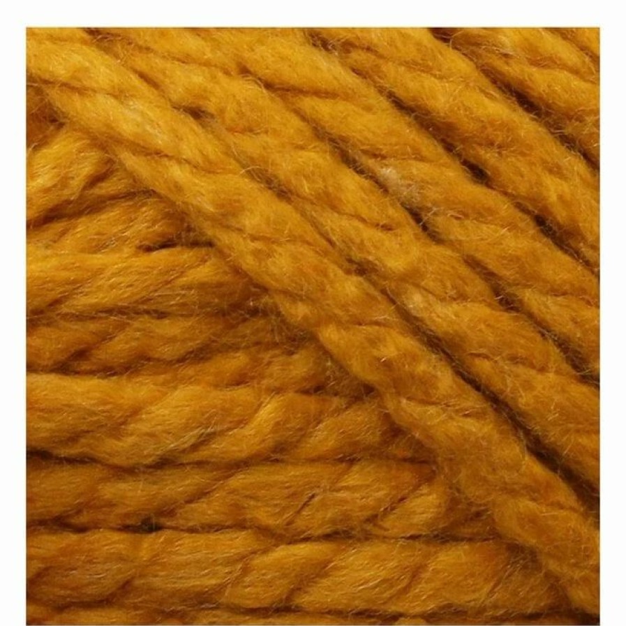 Acrylic Yarn * | Promo Knitcraft Mustard Hug It Out Yarn 200G