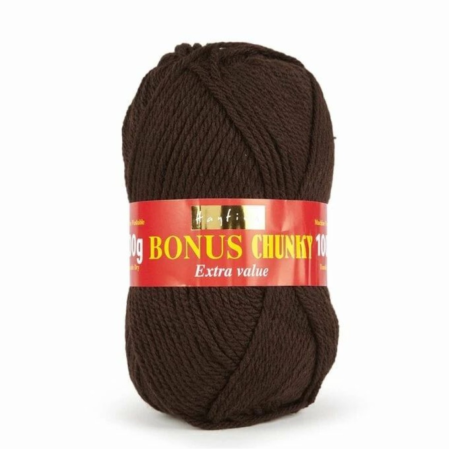 Chunky Yarn * | Best Reviews Of Hayfield Cocoa Bonus Chunky Yarn 100G (575)