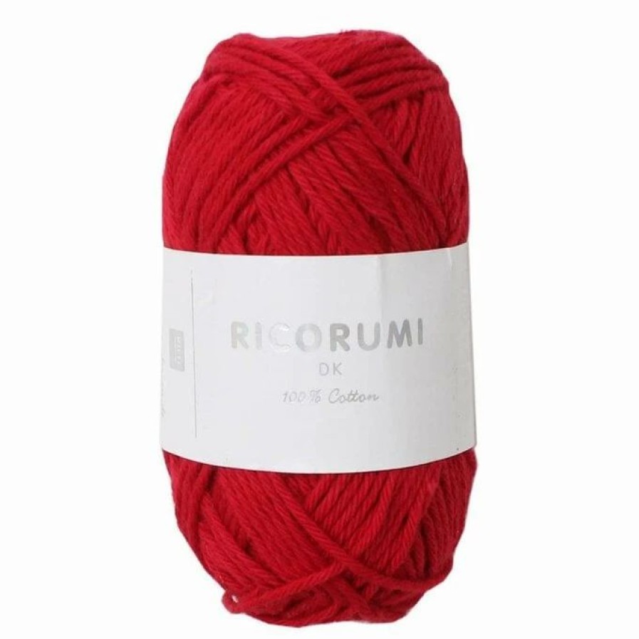 Cotton Yarn * | Best Pirce Rico Design Rico Wine Red Ricorumi Dk Yarn 25G