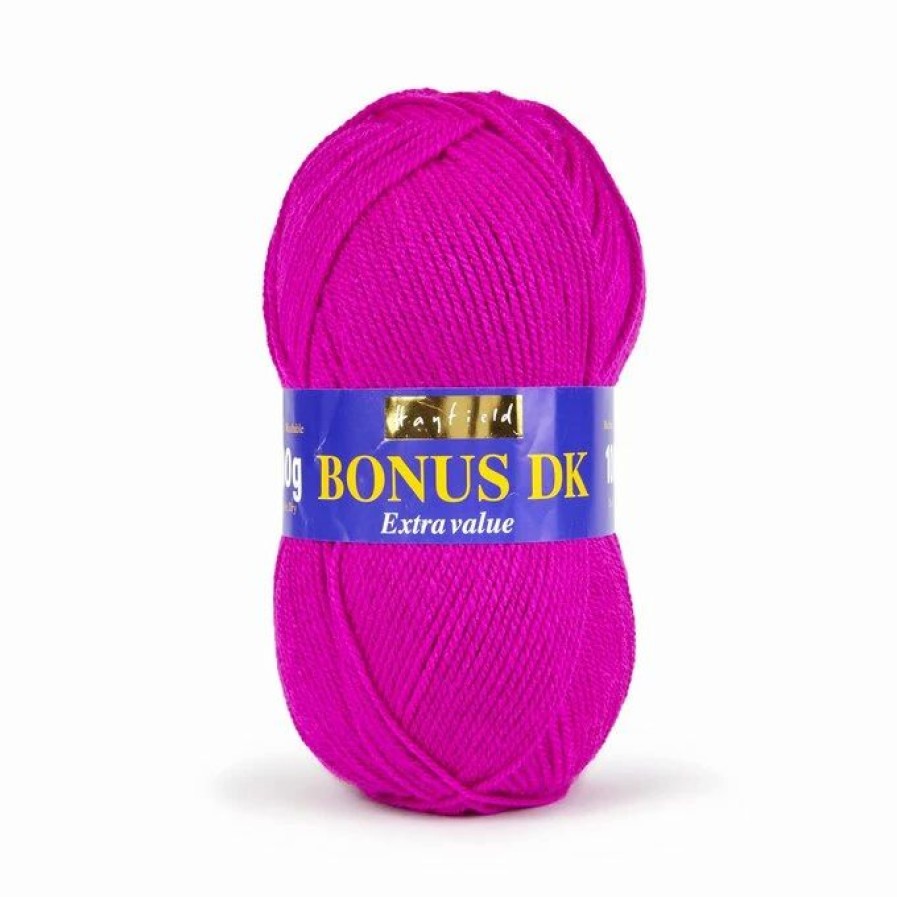 Acrylic Yarn * | New Hayfield Magenta Bonus Dk Yarn 100G (564)