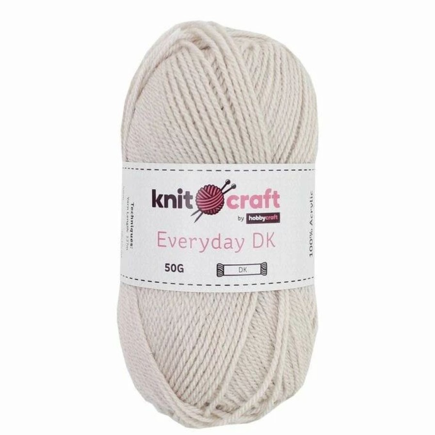 Acrylic Yarn * | Promo Knitcraft Beige Everyday Dk Yarn 50G