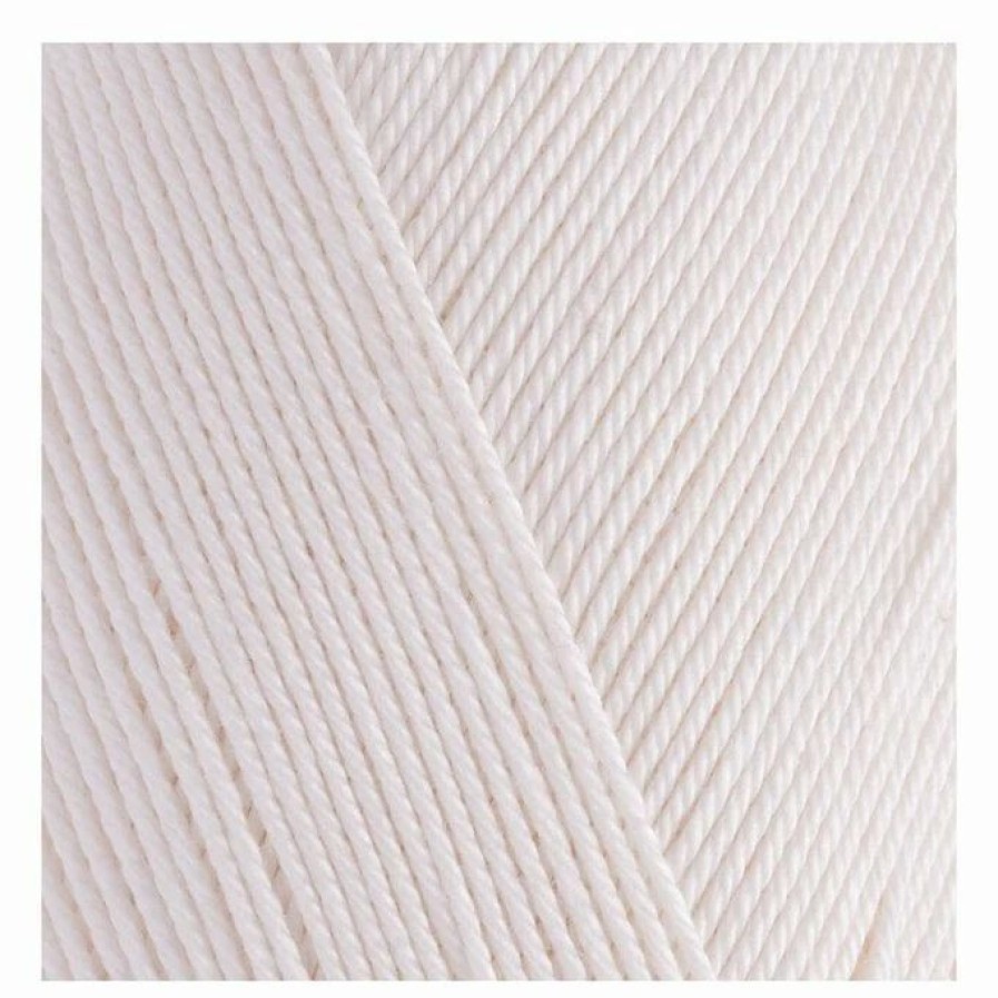 Cotton Yarn * | Top 10 Patons Cream 100% Cotton 4 Ply Yarn 100G