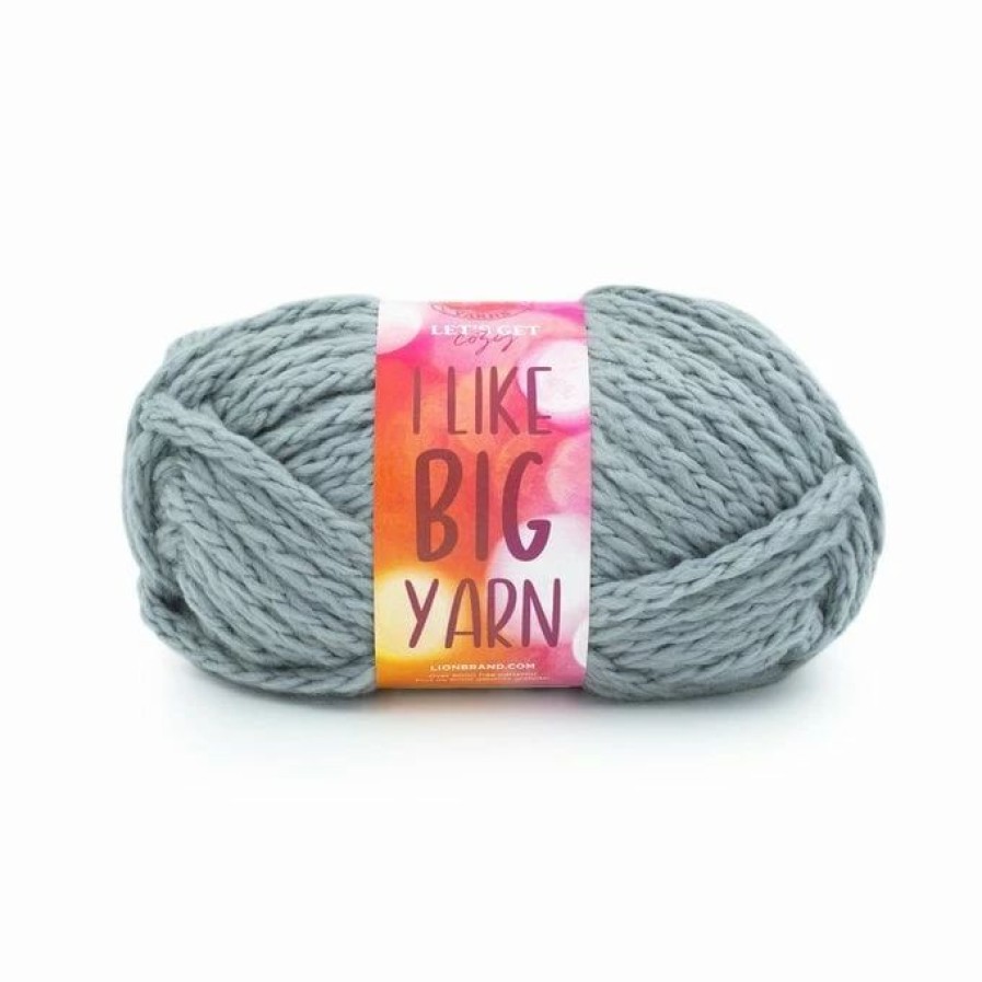 Acrylic Yarn * | Outlet Lion Brand Steel I Like Big Yarn 250G