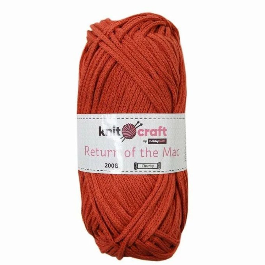 Chunky Yarn * | Coupon Knitcraft Terracotta Return Of The Mac Yarn 200G