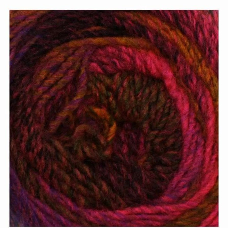 Acrylic Yarn * | Best Pirce Lion Brand Pink Marmalade Ferris Wheel Yarn 85G