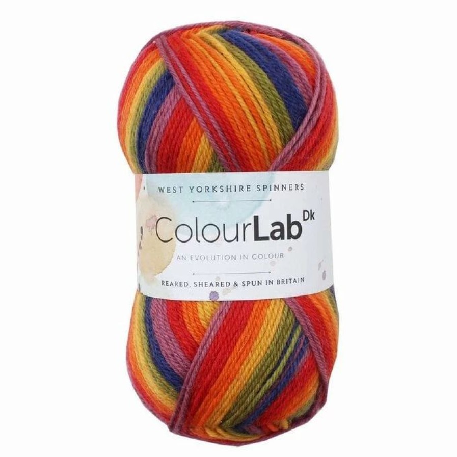 Wool * | Best Pirce West Yorkshire Spinners Technicolour Colourlab Dk Yarn 100G