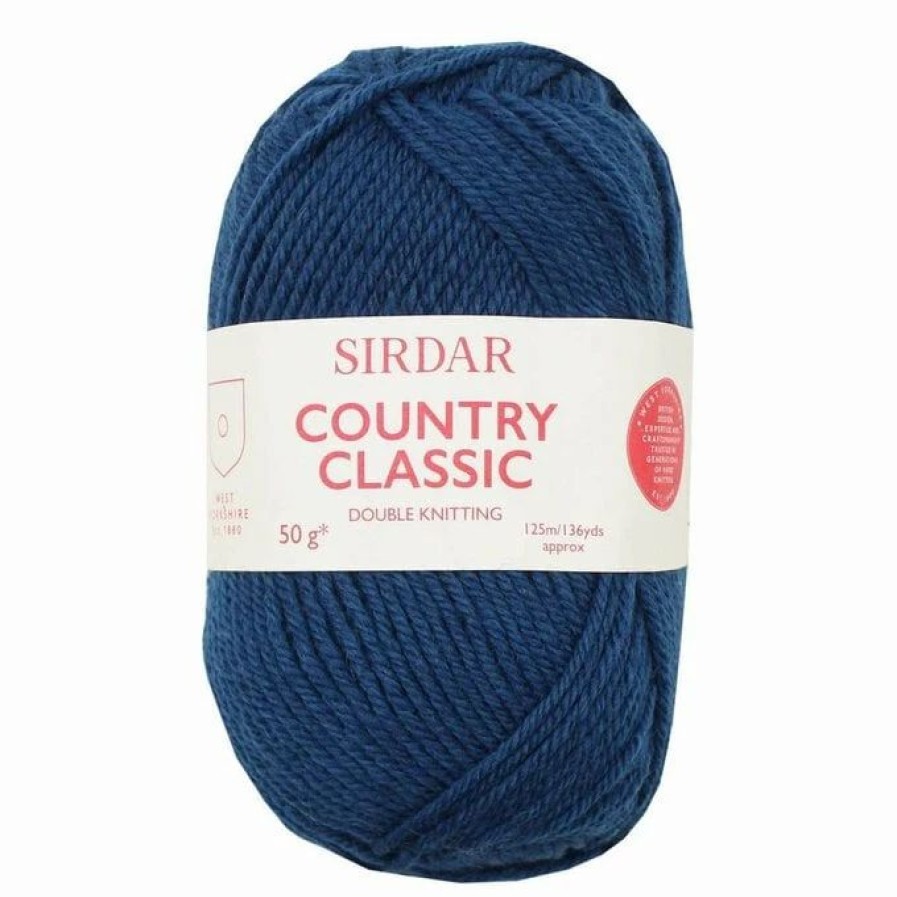 Acrylic Yarn * | Top 10 Sirdar Teal Country Classic Dk Yarn 50G