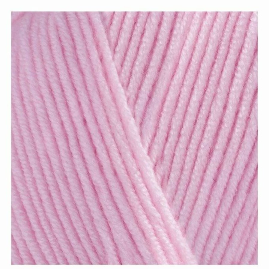 Acrylic Yarn * | Best Pirce The Wi Women'S Institute Light Pink Soft And Cuddly Dk Yarn 50G