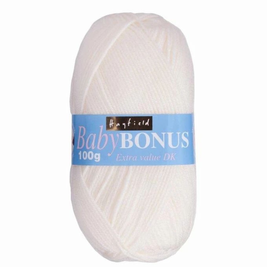 Acrylic Yarn * | Best Reviews Of Hayfield Cream Baby Bonus Dk Yarn 100G (855)