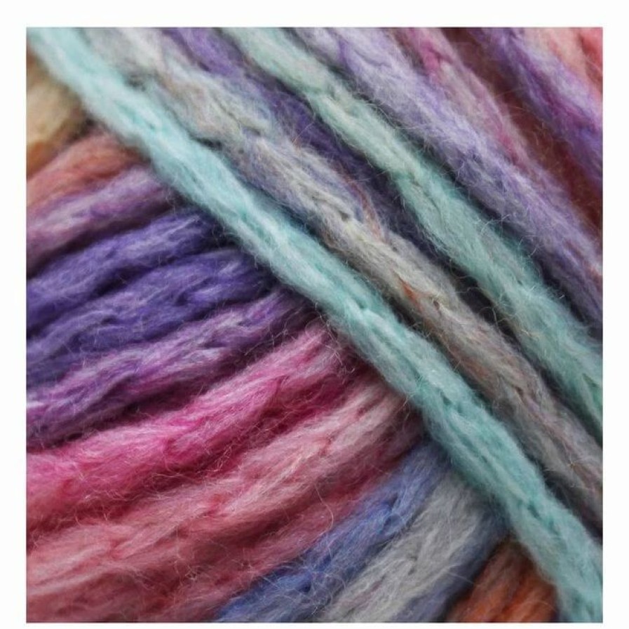 Wool * | Best Deal Rico Design Rico Rainbow Creative Smile Yarn 50G