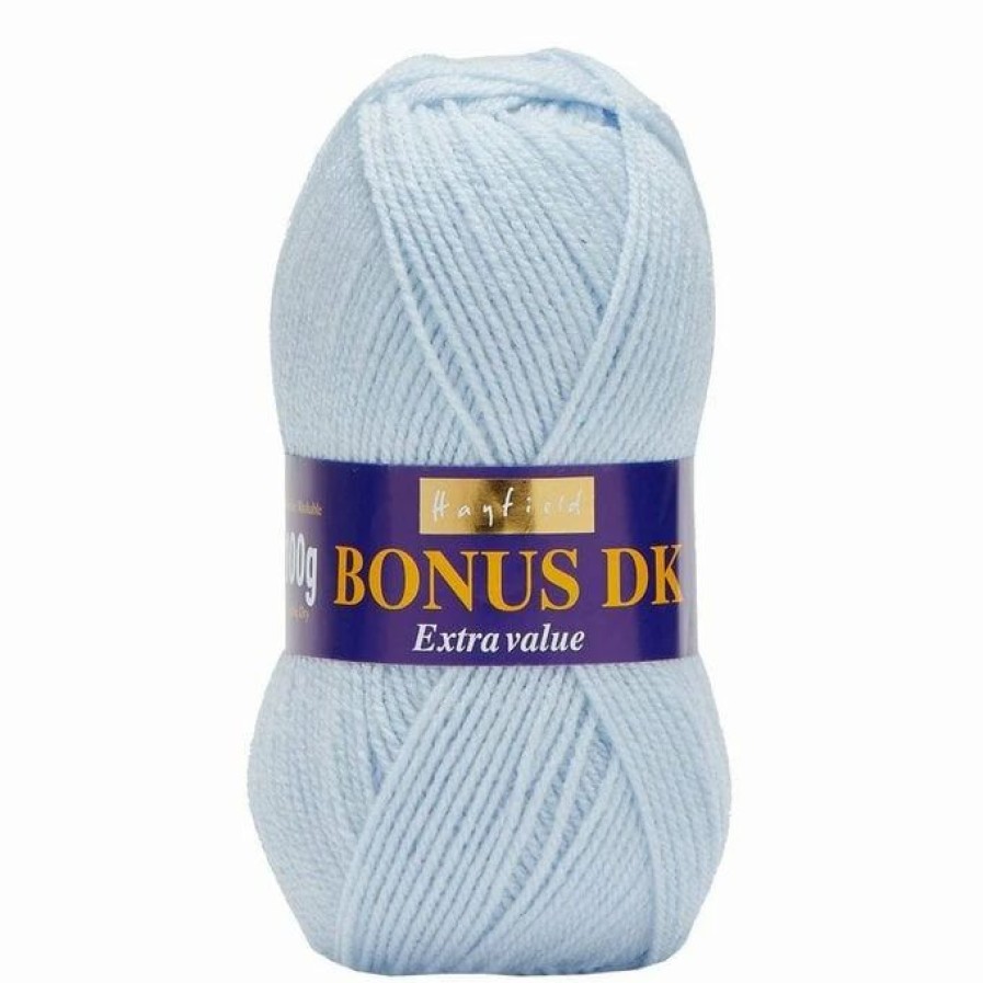 Acrylic Yarn * | Coupon Hayfield Frost Blue Bonus Dk Yarn 100G (608)