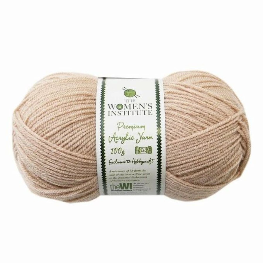 Acrylic Yarn * | Flash Sale The Wi Women'S Institute Honey Premium Acrylic Yarn 100G