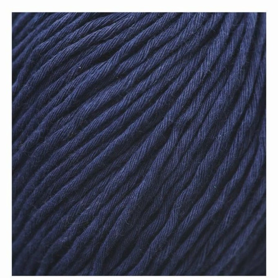 Cotton Yarn * | Outlet Knitcraft Navy It'S Only Natural Light Dk Yarn 50G