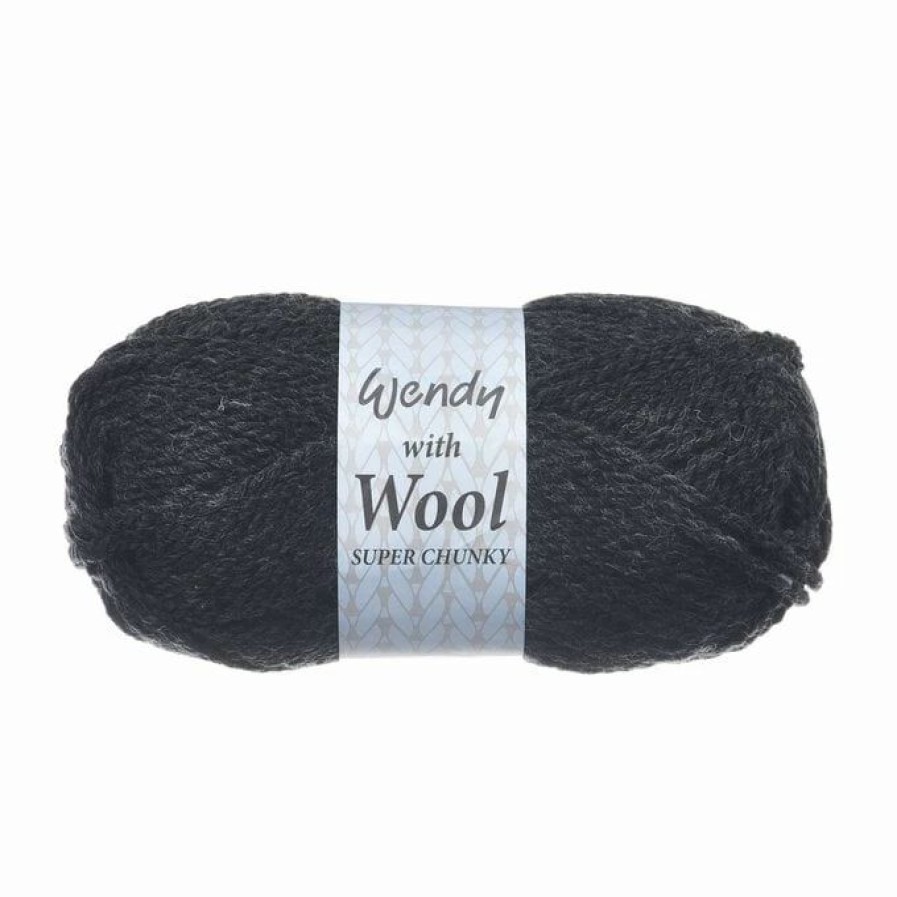 Acrylic Yarn * | Top 10 Wendy With Wool Granite Super Chunky 100G