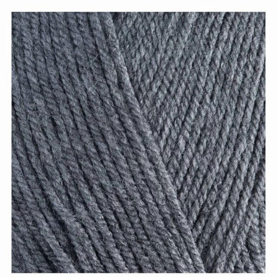 Acrylic Yarn * | Promo The Wi Women'S Institute Grey Premium Acrylic Yarn 100G