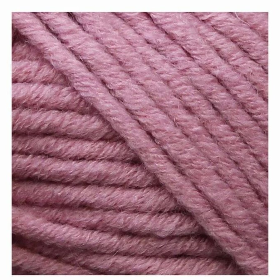 Chunky Yarn * | Wholesale The Wi Women'S Institute Dusky Pink Soft And Chunky Yarn 100G