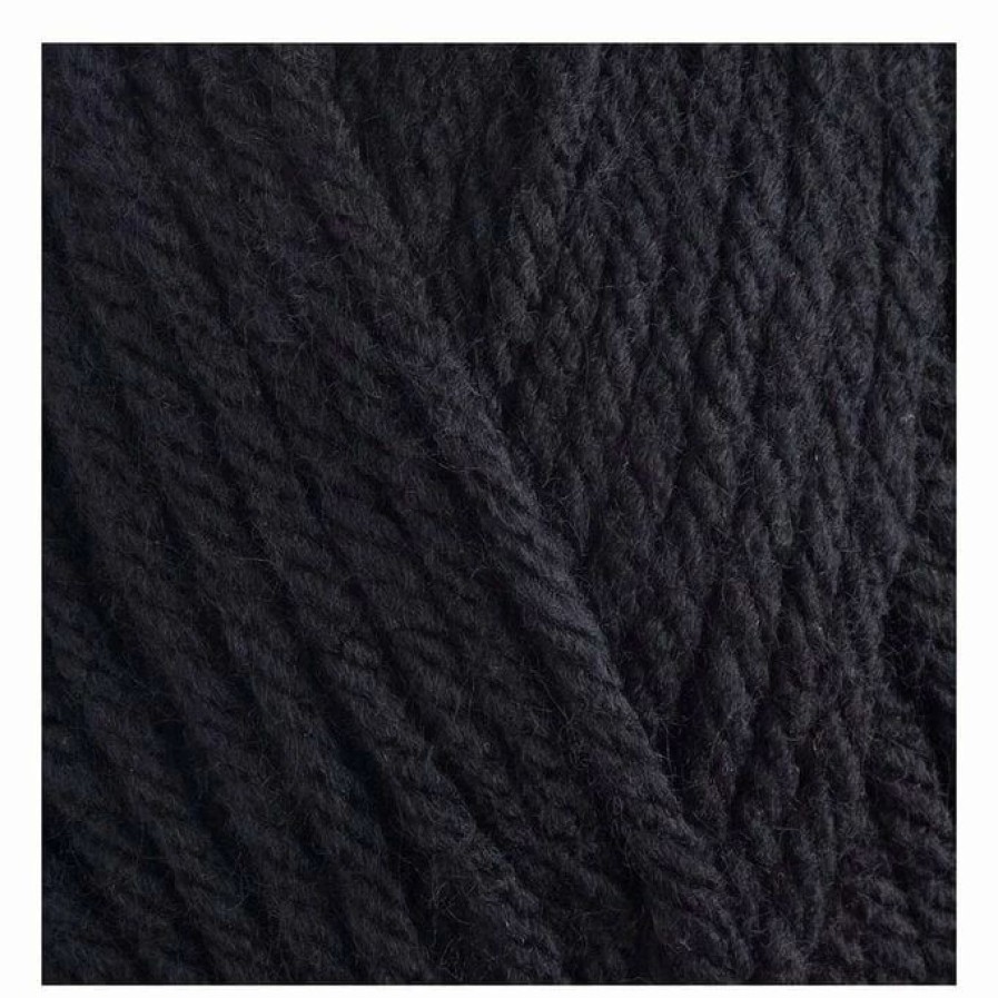 Chunky Yarn * | Wholesale Hayfield Black Bonus Chunky Yarn 100G (965)