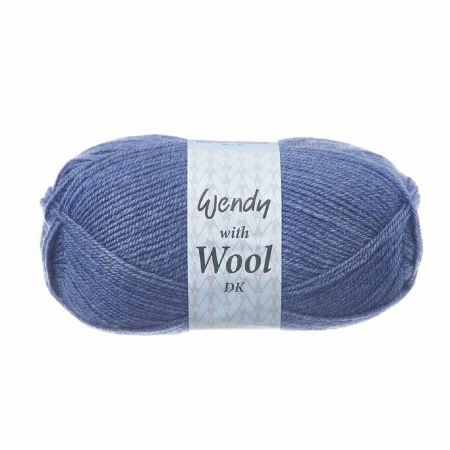 Acrylic Yarn * | Outlet Wendy With Wool Bluebird Dk 100G