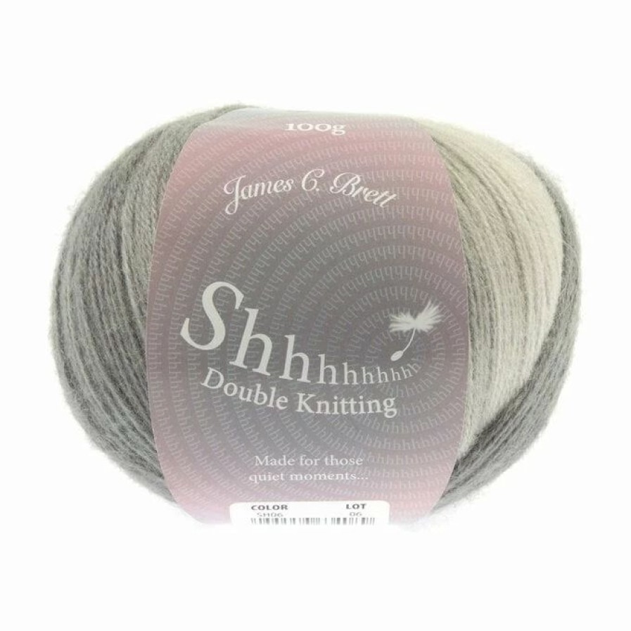 Acrylic Yarn * | New James C Brett Mist Shhh Dk Yarn 100G