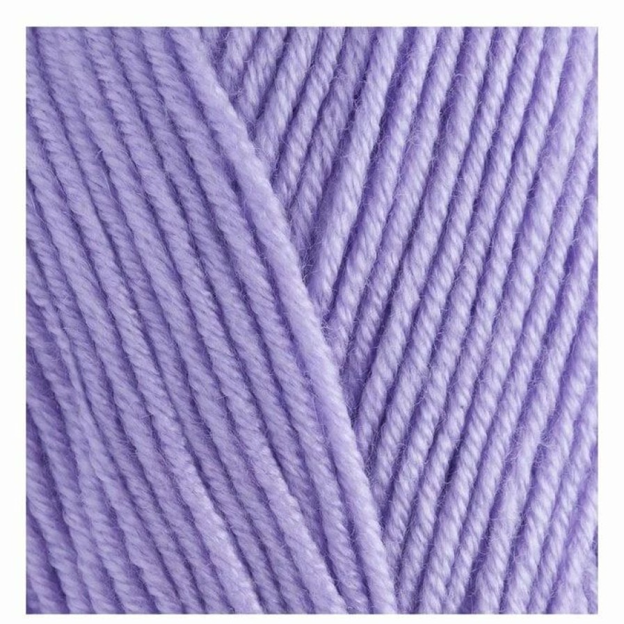 Acrylic Yarn * | Top 10 The Wi Women'S Institute Lilac Soft And Cuddly Dk Yarn 50G