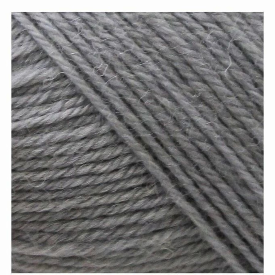 Wool * | Best Deal The Wi Women'S Institute Grey Home Grown Dk Yarn 100G (435)