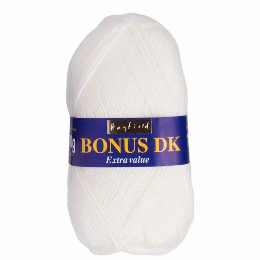 Acrylic Yarn * | Best Sale Hayfield Cream Bonus Dk Yarn 100G (812)