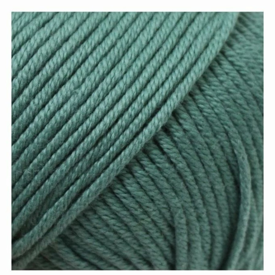 Cotton Yarn * | Best Deal Dmc 87 Jade Green Natura Medium Crochet Yarn 50G