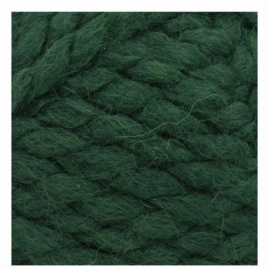 Acrylic Yarn * | Flash Sale Lion Brand Evergreen Touch Of Alpaca Thick & Quick 100G