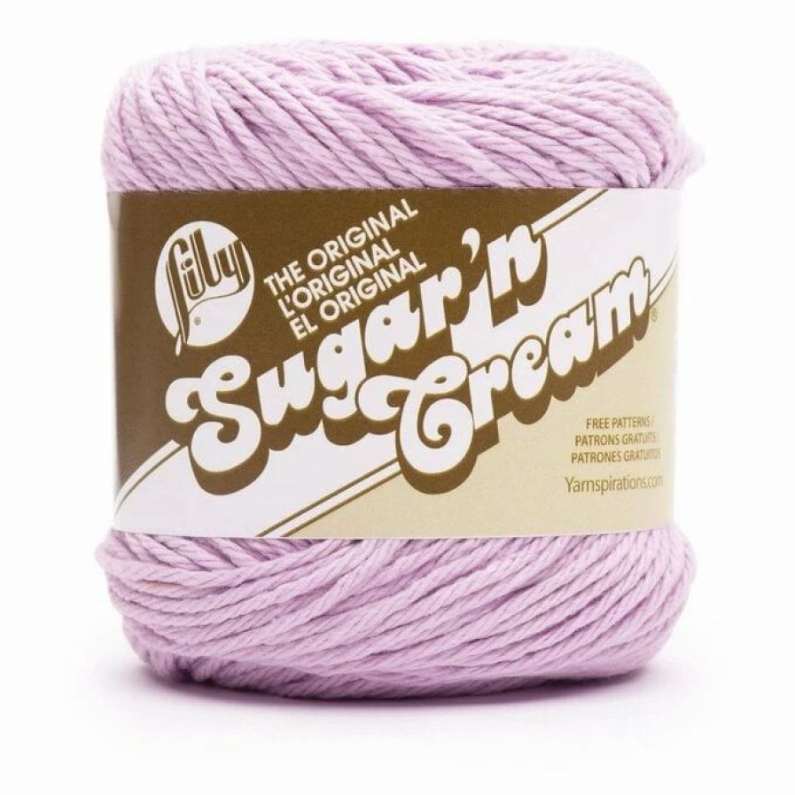 Cotton Yarn * | Top 10 Lily Sugar 'N Cream Orchid Yarn 70G