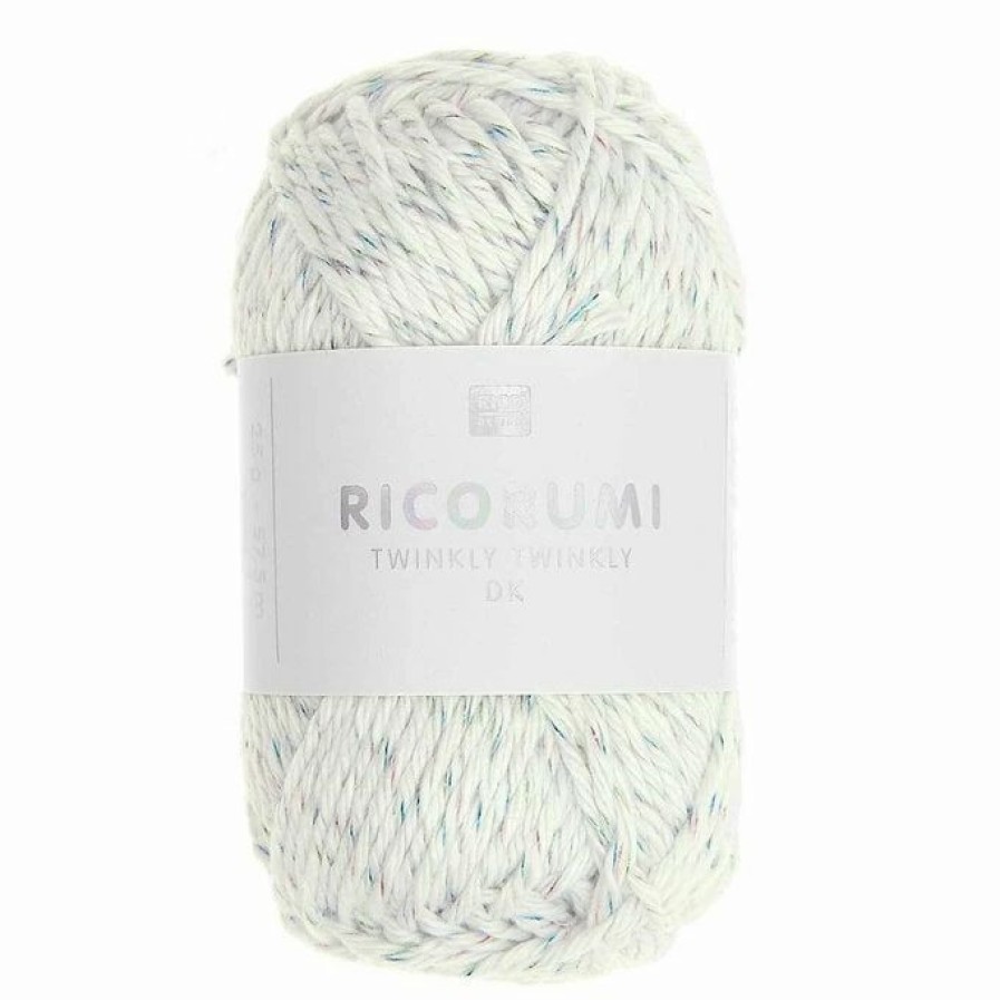 Cotton Yarn * | Best Pirce Rico Design Rico Rainbow Ricorumi Twinkly Twinkly Dk 25G